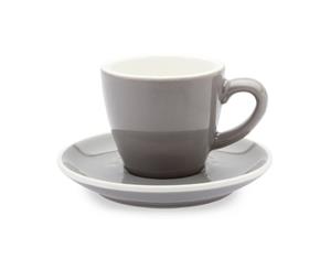 ACF Cup & Saucer 6 Set - 3oz - Grey