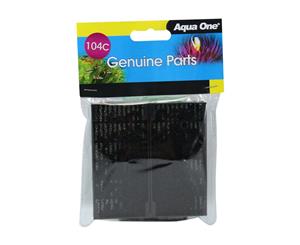 Aqua One Carbon Cartridge 25104C 104C Ecostyle 32/37 X2