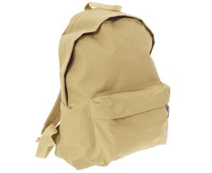 Bagbase Fashion Backpack / Rucksack (18 Litres) (Pack Of 2) (Caramel) - BC4176