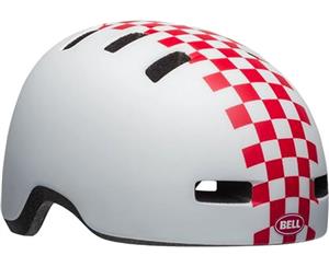 Bell Lil Ripper Child/Toddler Bike Helmet Checkers Matte White/Pink