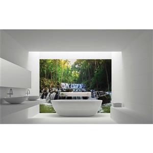 Bellessi 445 x 2600 x 4mm Motiv Polymer Bathroom Panel - Cascades