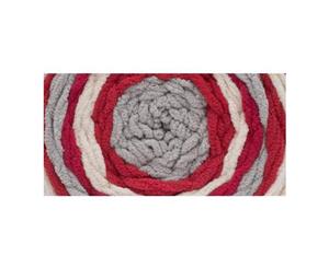 Bernat Blanket Stripes Yarn Red Alert