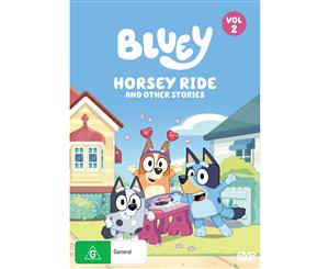 Bluey Volume 2 Horsey Ride and Other Stories DVD Region 4