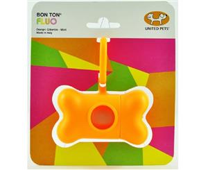 Bon Ton Fluro Poop Bag Holder Orange