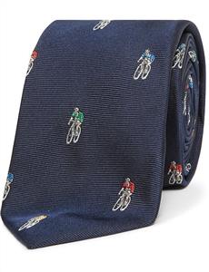 CYCLIST MOTIF TIE