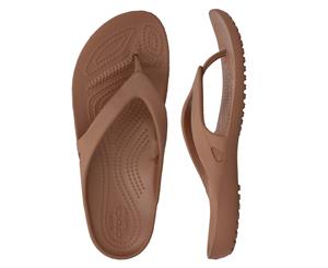 Crocs Women's Kadee II Flip Thongs - Bronze