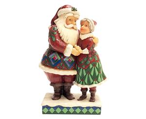 Cutest Christmas Couple - Santa and Mrs Claus Figurine