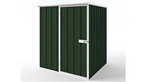 EasyShed S1515 Tall Flat Roof Garden Shed - Caulfield Green