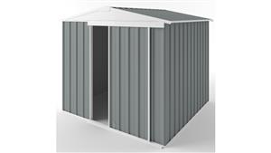 EasyShed S2323 Gable Slider Garden Shed - Armour Grey