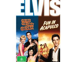 Elvis Girls Girls Girls / Fun in Acapulco DVD Region 4