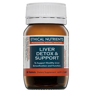 Ethical Nutrients Liver Detox & Support 30 Tablets