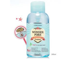 Etude House Wonder Pore Freshner Toner 500ml *10 In 1 Ultra Oil Control Solution*