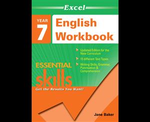 Excel Essential Skills - English Workbook  Year 7