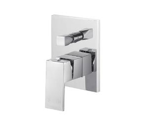 Fienza Jet Wall Shower/ Bath Mixer with Diverter Chrome 217102