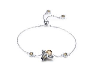 Genuine 925 Silver Women's Bracelace - SCB043