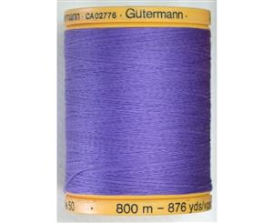 Gutermann Natural Cotton Thread 800m (876yds) #4434 Purple Grape