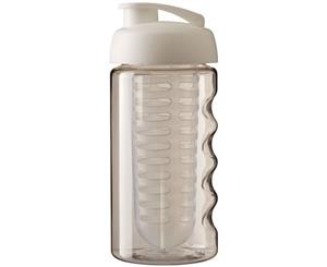 H2o Bop 500Ml Flip Lid Sport Bottle And Infuser (Transparent/White) - PF2853