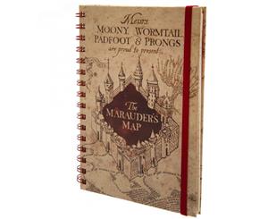 Harry Potter Marauders Map Notebook (Beige) - TA4949