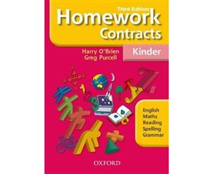 Homework Contracts Kinder NSW