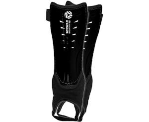 Hyundai A-League Shin Guard/Pads w/ Ankle Sock/Sports/Soccer Large Size/Black