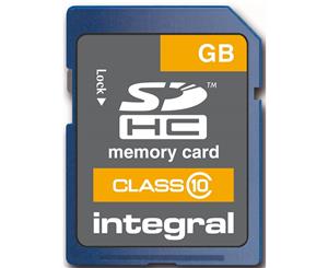 Integral Secure Digital SD Card 16GB Class 10