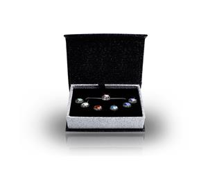 Interchangeable Pendant Necklace Box Set w/Swarovski Crystals