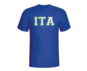 Italy Country Iso T-shirt (blue)