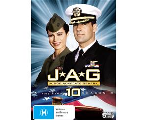 JAG The Complete Tenth Season 10 DVD Region 4