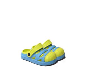 Kids Lightweight Sandals - Blue/Lime