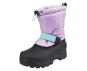 Kids Northside Girls Frosty Mid-Calf Pull On Snow Boots