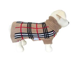 Knightsbridge Dog Sweater - Beige