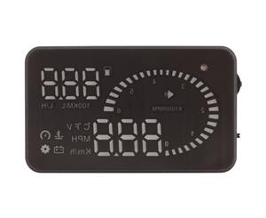 LA9027 Obdii Heads Up Display Car Speedo Hud Speed Water Temp Battery Voltage Fuel Consumption Low Voltage Alarm Hight Temp Alarm & Speed Alarm