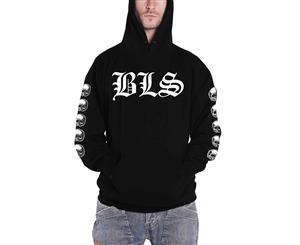 Label Society Hoodie Sdmf Band Logo Official Mens Pullover - Black