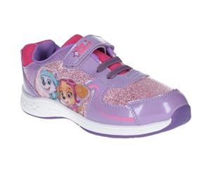 Leomil Girls Skye and Everest Sparkle Lightweight Trainers - Lilac