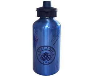 Manchester City Fc Signature Aluminium Drinks Bottle (Blue) - TA4492