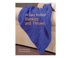 Martingale & Company 20 Easy Knitted Blankets & Throws