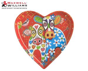 Maxwell & Williams 15.5cm Love Hearts Heart Plate - Happy Moo Day