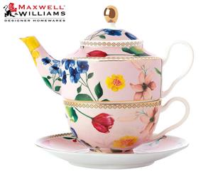 Maxwell & Williams Teas & C's Contessa Tea For One with Infuser 380ml Rose