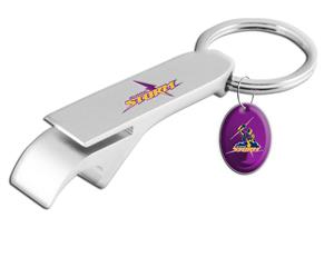 Melbourne Storm NRL Team Logo Bottle Opener Keyring