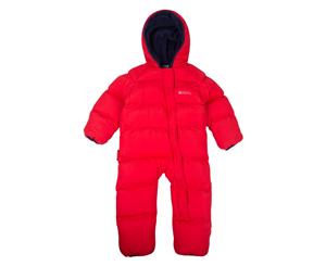 Mountain Warehouse Frosty Junior Padded Suit with Fleece Lining - Red