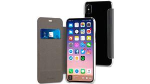 Muvit Folio Case for iPhone X - Black