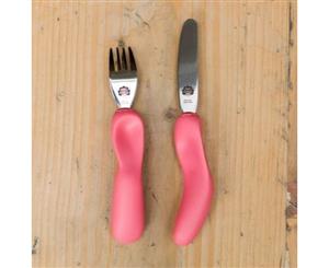 Nana's Manners Cutlery - Blossom Pink