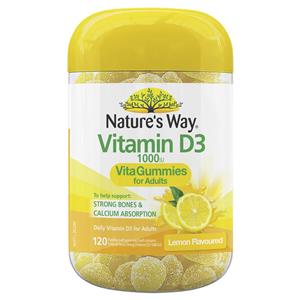 Nature's Way Vita Gummies for Adults Vitamin D 120 Pastilles