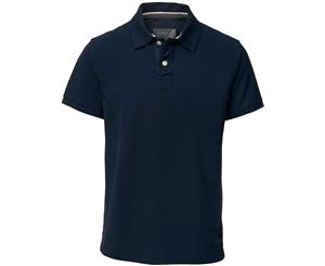 Nimbus Mens Cornell Cotton Ventilated Pique Polo Shirt - Navy