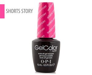 OPI GelColor Lacquer - Shorts Story