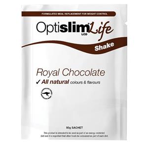 OptiSlim Life Shake Royal Chocolate 50g Sachet