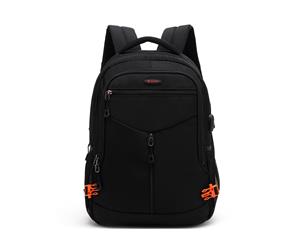 POSO 15.6 Inch Laptop Backpack-Black