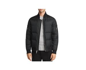 Pacific & Park Mens Puffy Crop Bomber Jacket