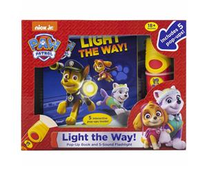 Paw Patrol - Pop-Up Book and 5-Sound Flashlight