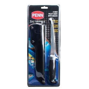 Penn Stainless Steel Fillet Knife With Sheath 9in